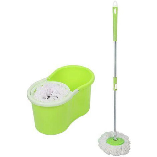 Σύστημα Spin Mop, εργαλείο υγρού στεγνού καθαρισμού με περιστροφή 360 μοιρών,