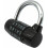 Combination Lock With 5-Letter Code, Customizable Security Code, Durable Zinc Alloy And Steel For Multi-Use (Secure Combination Lock) 5
