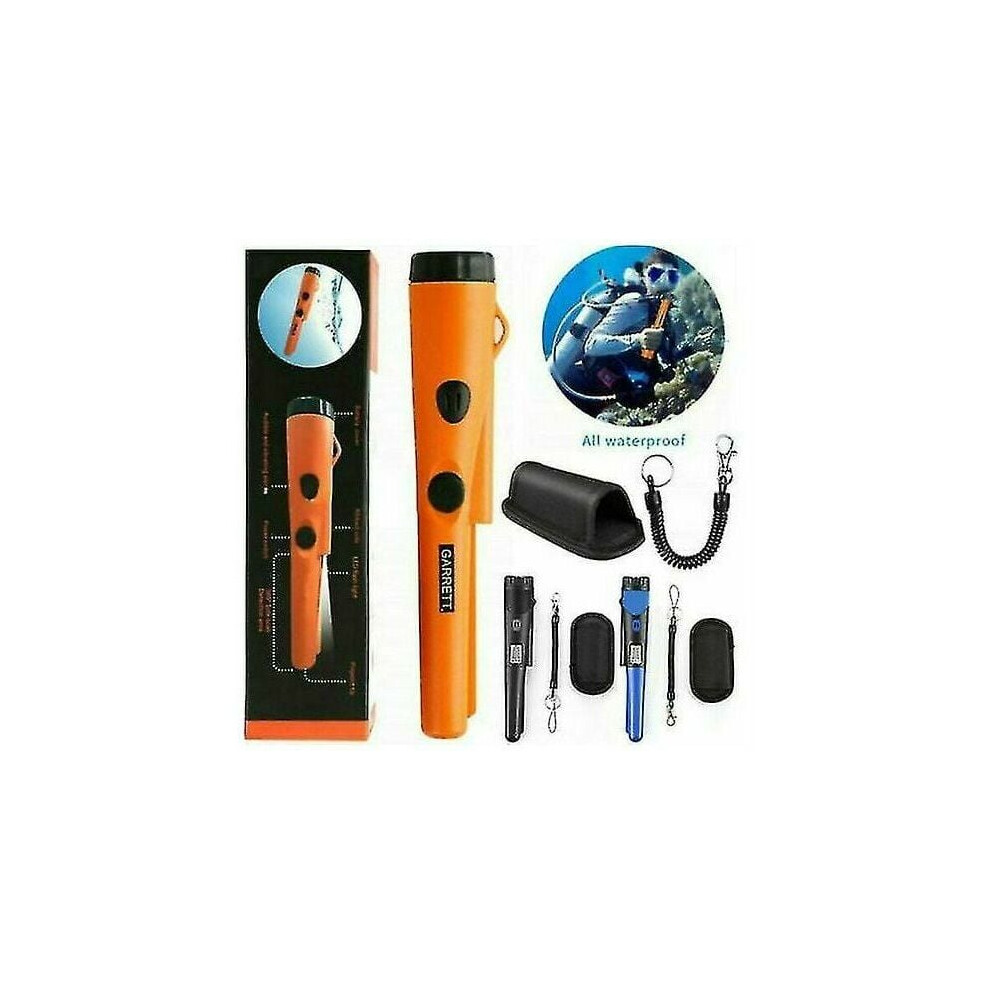 Professional Metal Detector Pinpointer, Waterproof Design & 360 Search, High Sensitivity Portable Detectors for Treasure Hunting, Sand Shovel