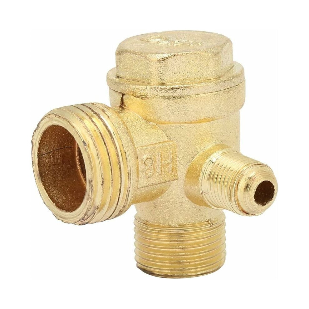 Male Threaded Tube Connector, Air Compressor Check Valve With Safe Replacement Features For Hassle-Free Maintenance 9405630279603