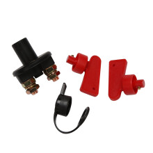 Accu-Isolator Disconnect Cut OFF Power Kill voor Marine Car Boat RV ATV-Voertuigen met 2 Sleutels (Type I 1 Stuks)