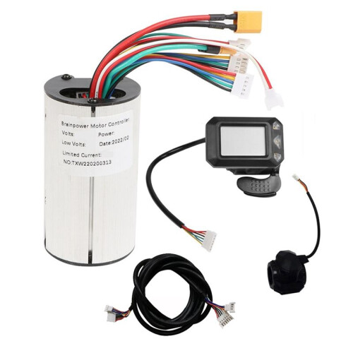 Controller per Scooter Elettrico 36V+Display LCD+Freno+Cavo di Prolunga Parte per Scooter Elettrico Controller Motore