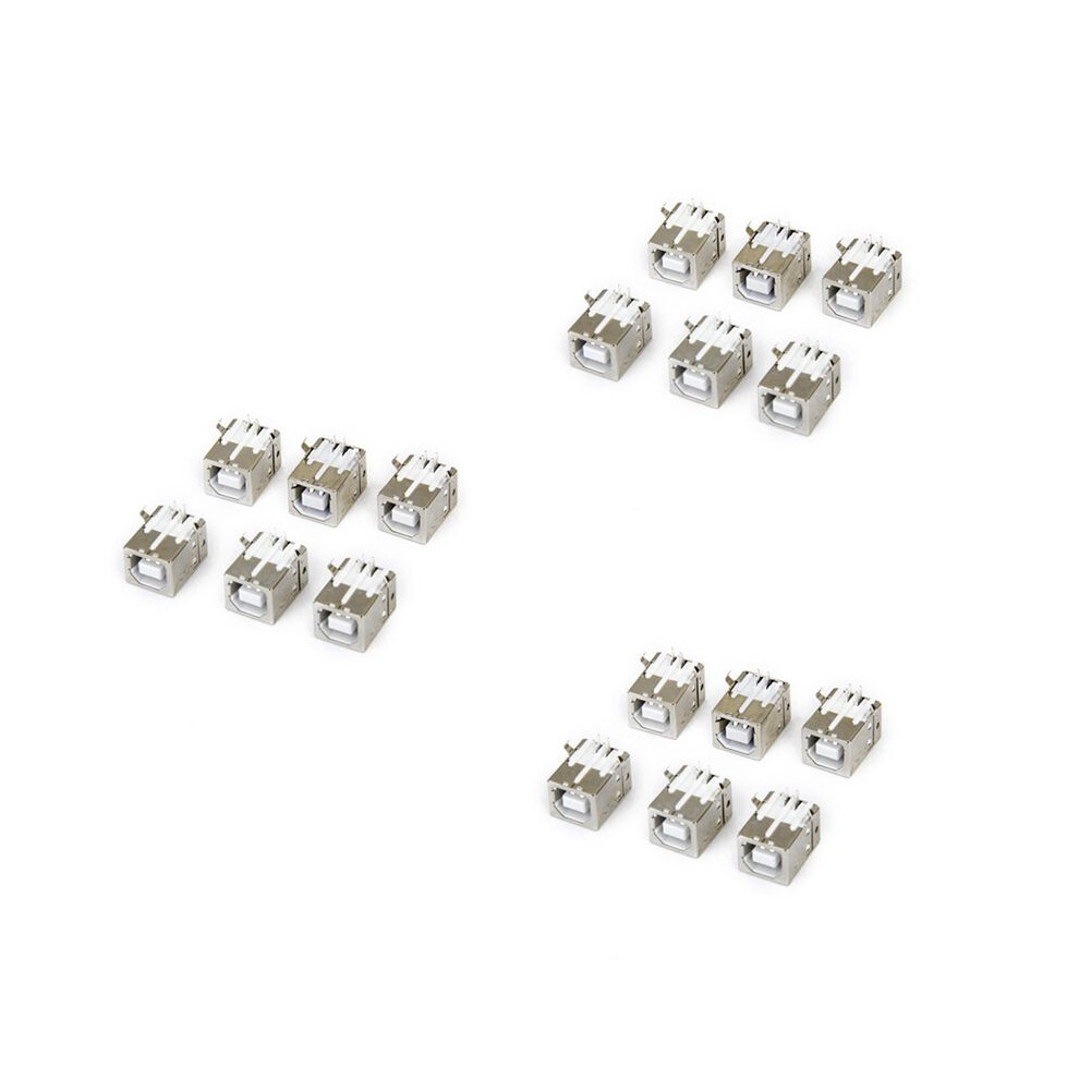 Lot Of 18Pcs Replacement Usb Connector Socket Type B Female Right Angle 4712080431983
