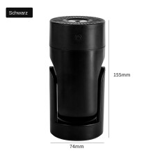 (Schwarz, Schüttelkopf-Luftbe feuchter Plug-in-Typ)) Intelligente konstante Luft feuchtigkeit USB automatischer Schüttel kopf befeuchter