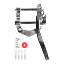 Cordal vibrato para guitarra eléctrica, puente de trémolo estilo jazz para una mejor ejecución, construcción duradera con resistencia a la