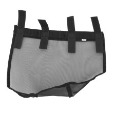 Large Horse Nose Net Breathable Mesh Plastic Material Black Comfortable Fit