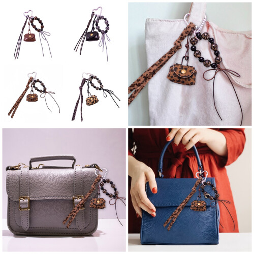 Porte-clés Compact imprimé léopard,-yc5334 imprimé léopard 2