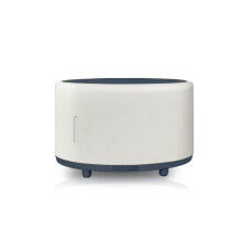 (5v weißes Modell bluetooth) Bluetooth-Musik-Flammen-Luftbe feuchter 200ml
