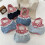 Elegant Lace Accent Top Handle Bag Unique-Light blue bow 7