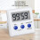 Timer durevole con foro per appenderlo per cucina, ufficio e momenti di gioco 4