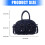Contemporary Handbag Large Shoulder Bag Multiple-Deep Blue 3