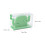 Double Headed Needle Threader Green with 10 Needles, 4.7x7.2cm 2