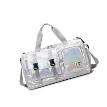 Fitnesstasche, wasserdichte Reisetasche, Trocken- und-Beige