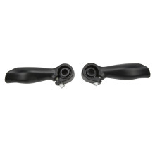 Bike Auxiliary Handlebar Aluminium Alloy 22.2mm Blue HY-408B