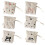Cute Bows Design Multifunctional Storage Pouch-Small pink bow 2