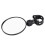 Rotatable Bicycle Rearview Mirror for Handlebar, Black, 7.5cm 5