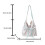 Functional Floral Crossbody Bag Lightweight School Backpack for 3