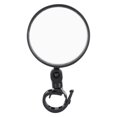 Rotatable Bicycle Rearview Mirror for Handlebar, Black, 7.5cm 1