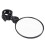 Rotatable Bicycle Rearview Mirror for Handlebar, Black, 7.5cm 1