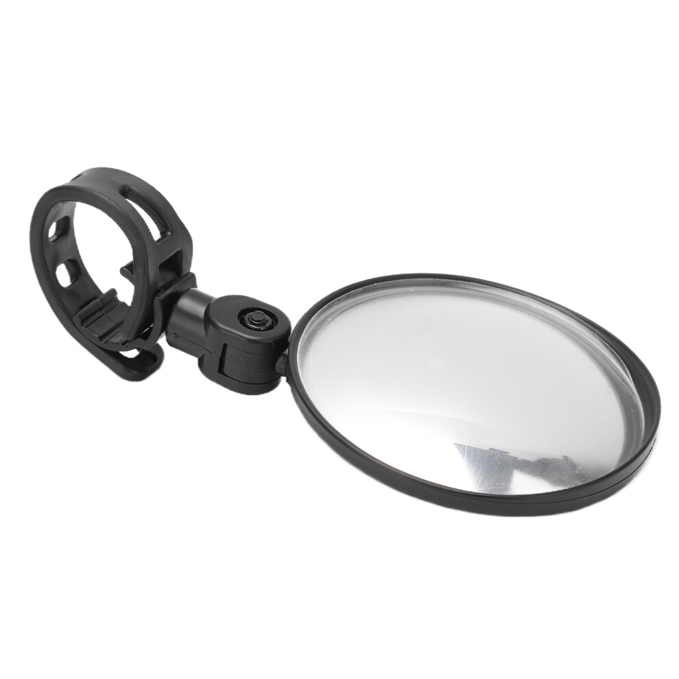 Wide Angle Bicycle Rearview Mirror For Mountain Bikes Abs Plastic Convex Reflection 8751377318718