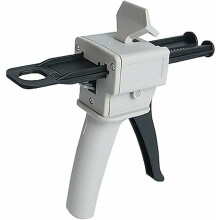 Blandepistol: Epoxylimpistol med automatisk blanding, bred anvendelse, nem at bruge, til blandingsforhold på 1:1 og 2:1, tubekapacitet 50 ml