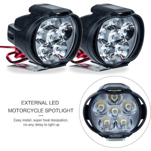 Προηγμένα φώτα LED 10W, στεγανοποιημένα φώτα ομίχλης με εξαιρετικά φωτεινά φώτα LED, 2