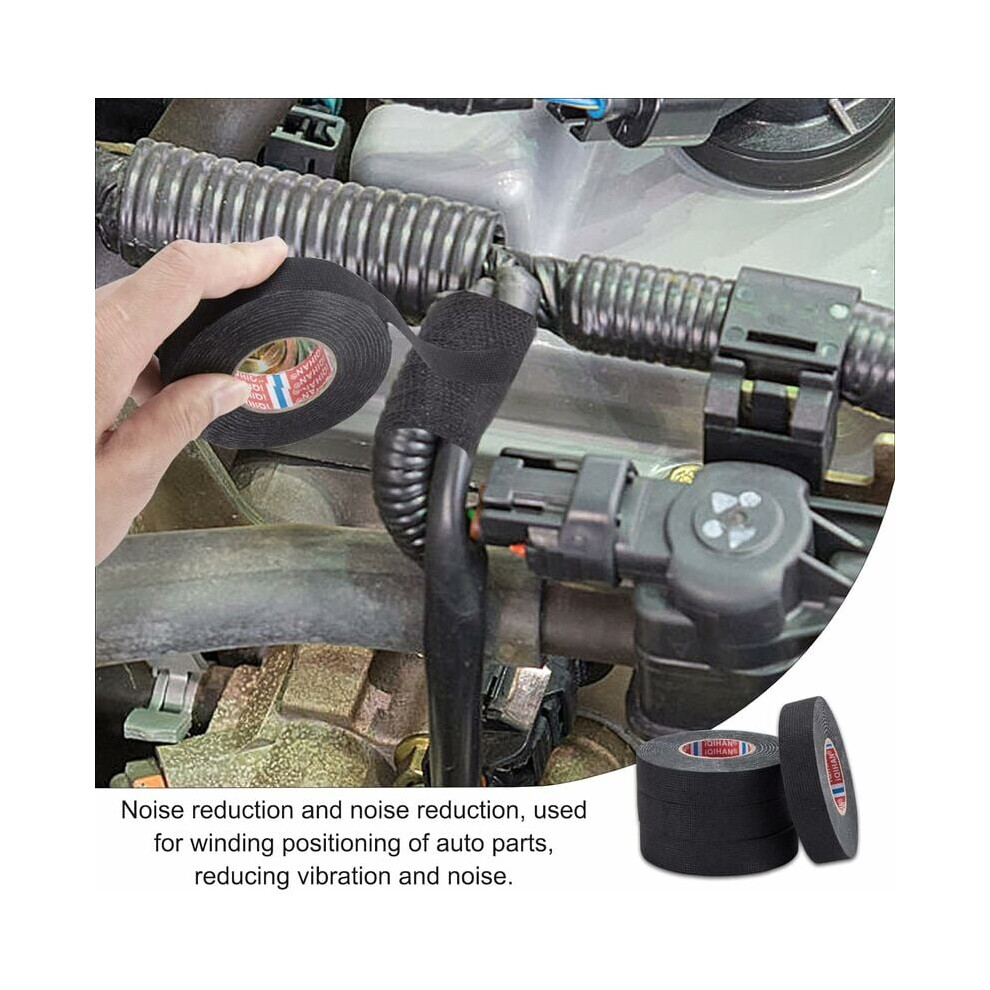 Polyester Fabric Insulating Tape, Strong Adhesion Wire Loom Harness Tape For Professional Appearance, Non-Conductive Anti-Aging Effect For Wiring 9169997169853