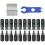 Solar Panel Connector Set, Solid Connection with Tin-Plated Copper Pins for Excellent Electrical Contact, Quick Assembly & Easy Disconnection 1