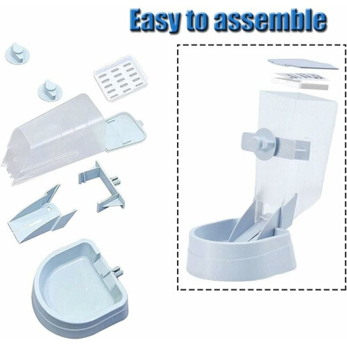 Automatic Pet Feeder, Gravity Flow Technology for Quiet, Easy Installation & Maintenance, Hanging Self-Dispensing Design, Environmental 1