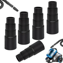 Conector de aspirador de pó eficiente, acessórios universais para aspiradores de pó industriais, kit adaptador de plástico ABS de alta qualidade