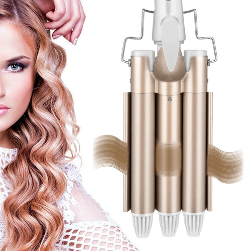 Σίδερο Hair Waver, Θερμαινόμενο σίδερο μαλλιών 25 mm με οθόνη LCD για ακριβές styling