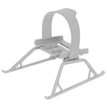 Extensor de altura do trem de pouso para drones, suportes dobráveis com liberação rápida e design leve, material ABS resistente e silicone macio.