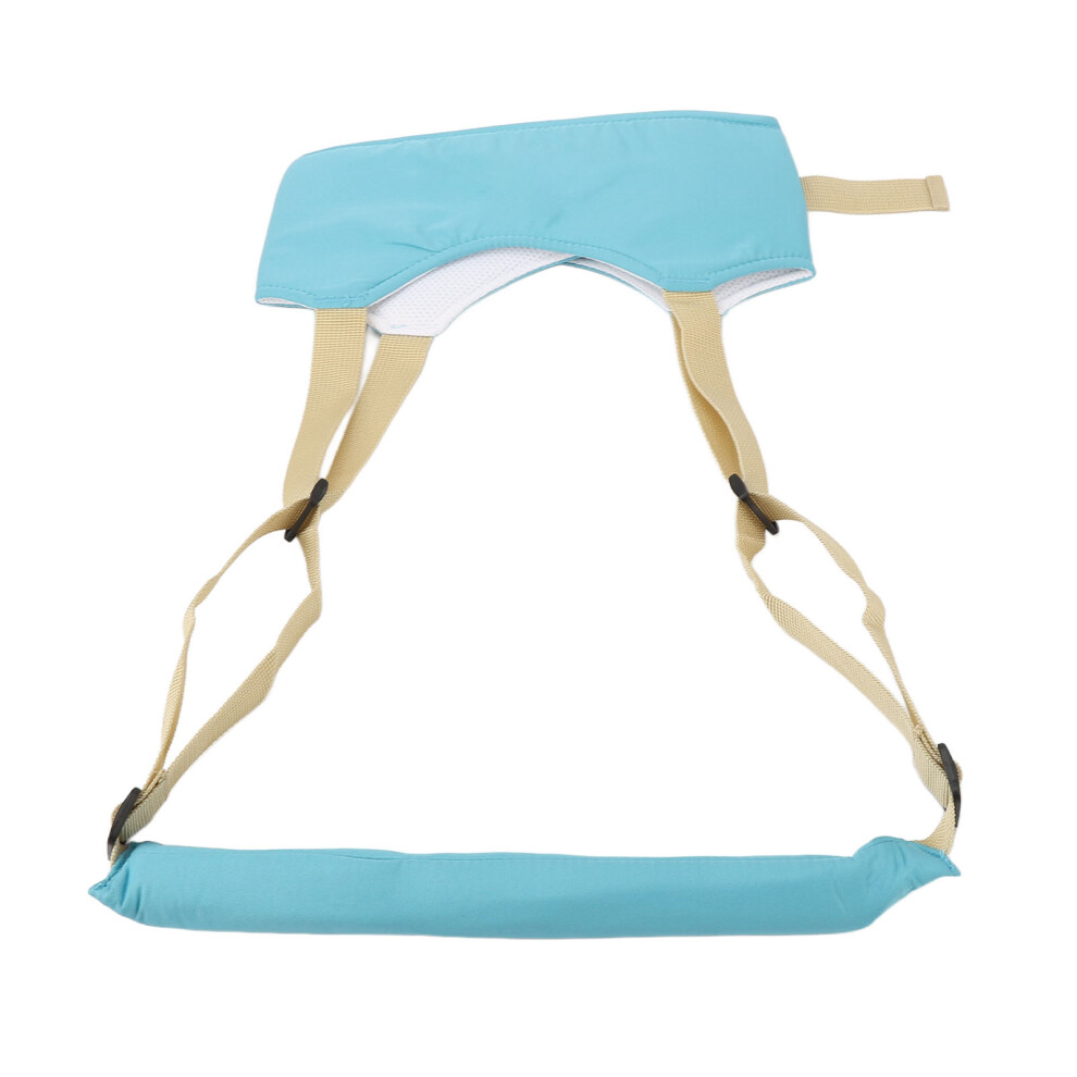 Adjustable Baby Walking Harness For Toddlers Soft Breathable Handheld Sky Blue