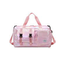 Fitnesstasche mit großer Kapazität, Trocken- und-Rosa