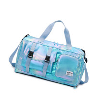 Travel Bag Overnight Bag Weekender Bag Gym Bag Large-Sky Blue