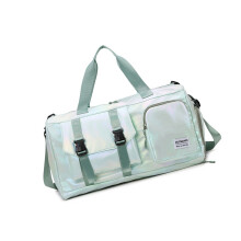 Fitness Bag Waterproof Travel Bag Dry and Wet Separation-Green