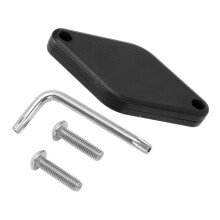 Supporto per bici innovativo nascosto per Airtag, localizzatore universale per bici con bloccaggio a vite sicuro, supporto antifurto in plastica ABS