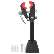 Adjustable Bike Repair Stand, Space Saving Wall Mount Workstation for Heavy-Duty Maintenance