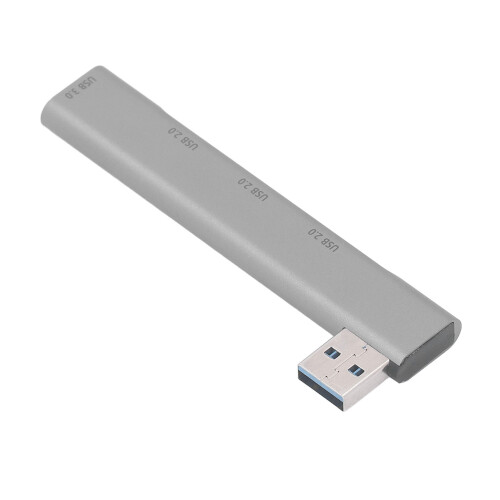 Διανομέας USB C με υποδοχή μικροφώνου, μετατροπέας 4 σε 1 USB C, επίπεδο CD, ποιότητα 2