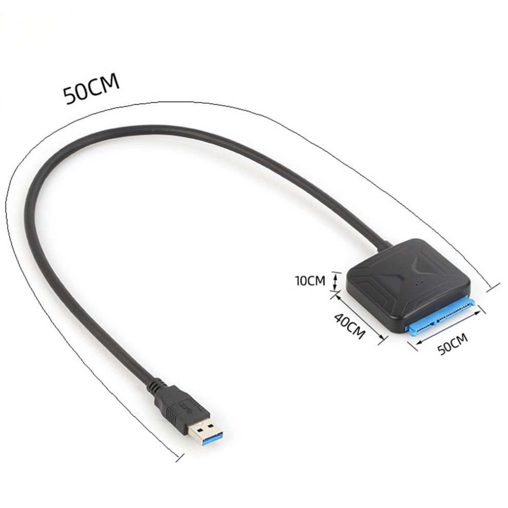 Usb 3.0 To Sata Adapter, Superspeed Usb3.0 Transfer Rates Up To 5Gbps With Supports Uasp Technology, Compatible With Hdd Ssd 2.5 And 3.5 Inch Drives 9169997171221