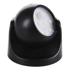 Beveiligingsschijnwerper met bewegingssensor, ultraheldere SMD LED draadloze schijnwerper voor binnen- en buitengebruik, duurzame