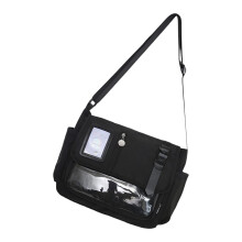 Joli Itabag – sac à bandoulière transparent, sac à-Noir