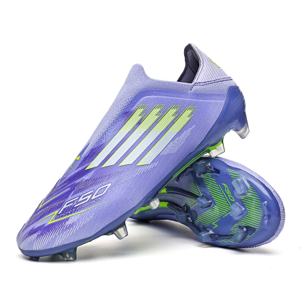 (3566C-qianzi, 40) Durable equipment men's football shoes FG long nail outdoor sports shoes provide super grip and anti slip
