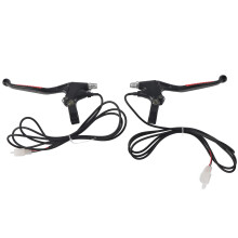 Waterproof Brake Lever Replacement for Electric Bike Ergonomic Design Anti Skid Holding Fast Brake Easy Installation Durable Aluminum Alloy Scooter
