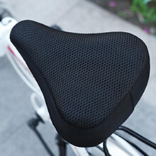 Universal Fit Breathable Seat Cover for Riding Equipment, Easy Installation Maintenance Updated Style Three-Dimensional Hollow for Airflow,