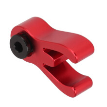 Aluminum Folding Bicycle Stem Catcher for Brompton 3sixty, 23x37mm Red