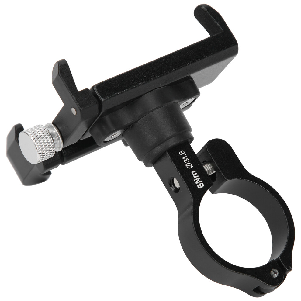 Aluminum Alloy Bicycle Phone Holder, Rotatable, Fits 3.5-6.2 Inches 7691379369466