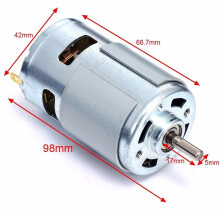 Moteur à courant continu, haute puissance, format compact, bobine en fil de cuivre pur, roulement à billes, outil pour tournevis électrique et