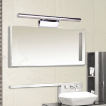 Lámpara de tocador elegante para baño, luminarias LED para tocador de baño con diseño ajustable, acero inoxidable de alta calidad para lámpara