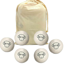 Sustainable Softness: Wool Dryer Balls, Eco-Friendly Anti-Static Fabric Softeners for Quick Drying